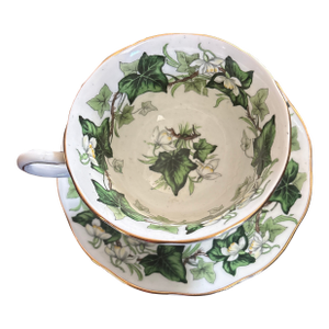 1970s Royal Albert Ivy Lea Teacup and Saucer