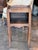 19th Century 19th Century French Beech and Walnut Side Table With Heart Cutouts For Sale - Image 5 of 9