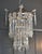Waterfall 2 Tier Crystal Chandelier, 1920s For Sale - Image 6 of 8