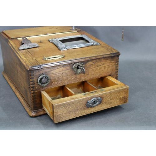 Antique Wooden Cash Register, 1900s For Sale - Image 4 of 18