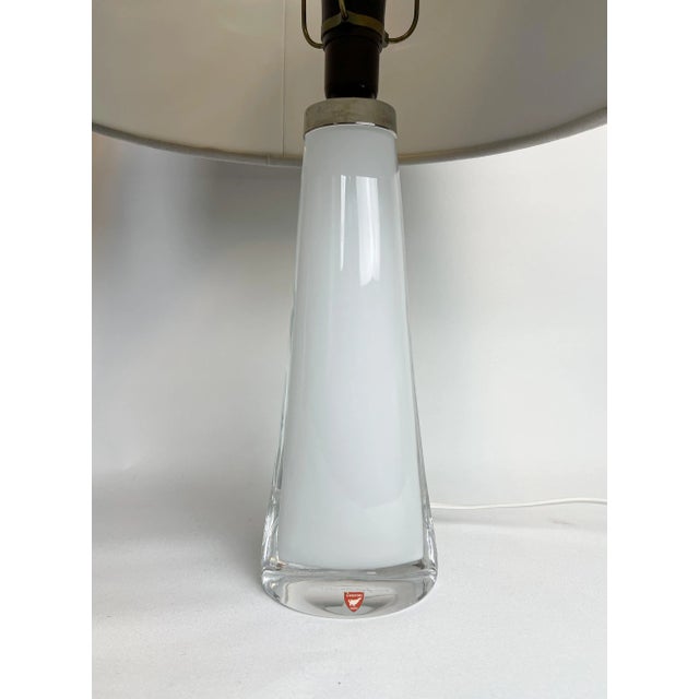 1960s Mid-Century Model 1566 Table Lamps by Carl Fagerlund for Orrefors, Set of 2 For Sale - Image 5 of 12