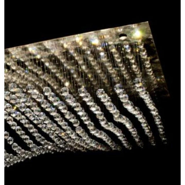 Crystal Sea Modular Pendant Light in Gold Plating and Crystal by Aggiolight For Sale - Image 4 of 6