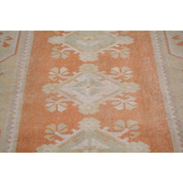 Vintage Turkish Anatolian Hand-knotted with care using traditional rug-making techniques, this wool rug blends timeless...
