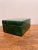 2020s Faux Malachite Box With Brass Trim For Sale - Image 5 of 10