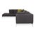 Grey Fabric Corner Sofa from La Nuova Casa For Sale - Image 13 of 15