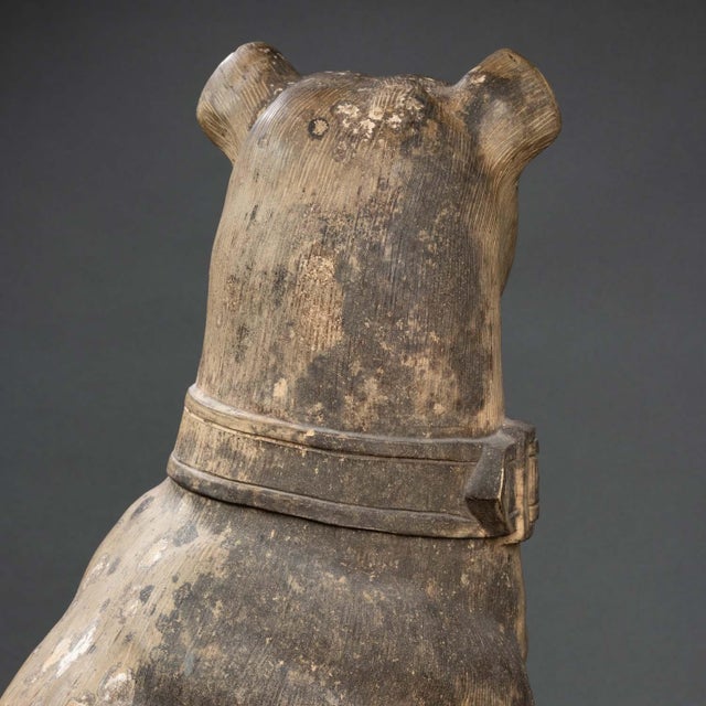 Guard Dog, 19th Century, Terracotta For Sale - Image 6 of 9