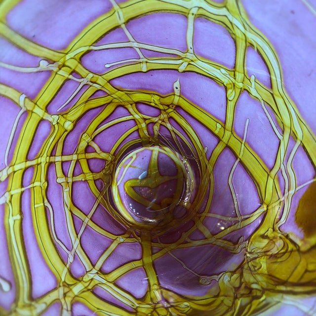 Art Nouveau Vase Pink For Sale - Image 15 of 17