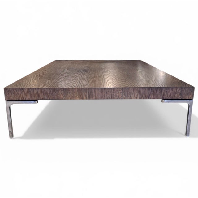 Antonio Citterio Italian Charles Coffee Table in Oak by Antonio Citterio for B&B Italia, 1997 For Sale - Image 4 of 7