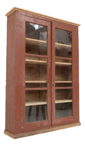 2-Door Display Case, Early 20th Century