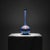 Handmade Ceramic “Topuz” Vase (35cm) Round Mace Body with Long Golden Horn Neck – Unique Mixed Pattern Decor For Sale - Image 6 of 6
