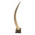 Vintage Life Size Tessellated Marble Elephant Tusk For Sale