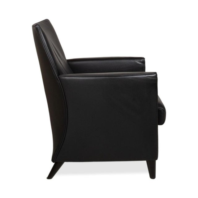 Chair in Black Leather from Wittmann For Sale - Image 11 of 15