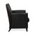 Chair in Black Leather from Wittmann For Sale - Image 11 of 15