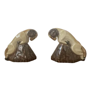 1930s Camille Tharaud Art Deco Bookends- a Pair