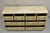 Mid 20th Century Vintage French Country Provincial Cream Distress Painted Dresser by Roundtree For Sale - Image 5 of 12