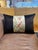 Textile Handmade Black Velvet Satin Cushion Cover For Sale - Image 7 of 11