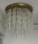 Mid-Century Italian Clear Murano Leaf Flushmount, 1970s For Sale - Image 15 of 17