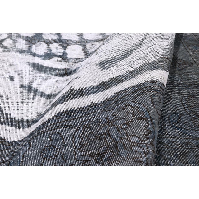 Textile Vintage Skull Rug Inspired by Alexander McQueen - 9'8" X 13'1" For Sale - Image 7 of 12