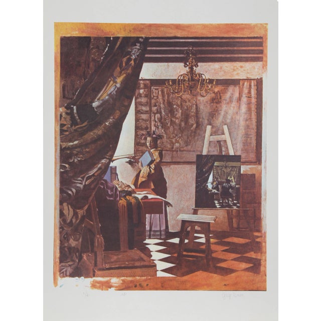 George Deem, Two Extra Buttons, Lithograph For Sale