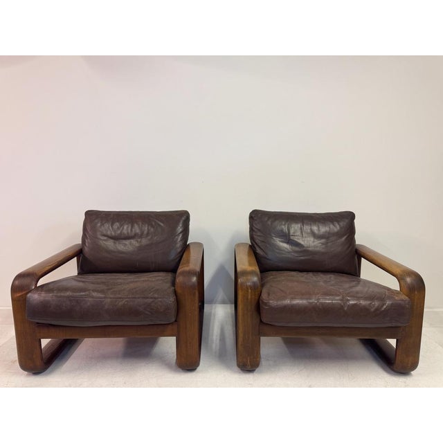 Rosenthal Hombre Lounge Chairs by Burkhard Vogtherr for Rosenthal, 1970s, Set of 2 For Sale - Image 4 of 18