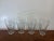 Abstract 1980s Coca-Cola Contour Drinking Glasses Clear Coke Logo Tumblers Collectible - Set of 4 For Sale - Image 3 of 9