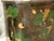 Gold Vintage Mid-Century Modern Hand-Painted Asian Chinese Chinoiserie-Style Lacquered Oval Credenza Buffet Sideboard Cabinet For Sale - Image 8 of 18