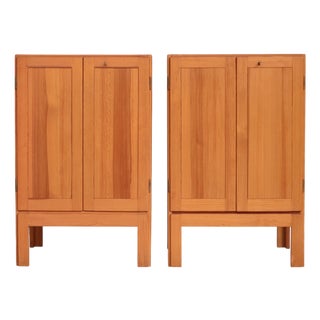 Pinewood Asserbo Cabinets by Børge Mogensen for Karl Andersson & Sons, Sweden, 1960s For Sale
