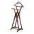 Italian Modern Fratelli Reguitti Sculptural Stained Mahogany X-Form Valet For Sale