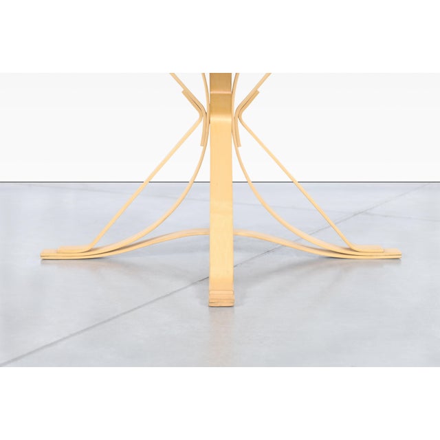 1990s Mid-Century “Hat Trick” Table by Frank Gehry for Knoll For Sale In Los Angeles - Image 6 of 7
