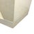Karl Springer Vintage Modern Parchment-Style Console Table With Glass Top and Brass Accents For Sale - Image 4 of 18
