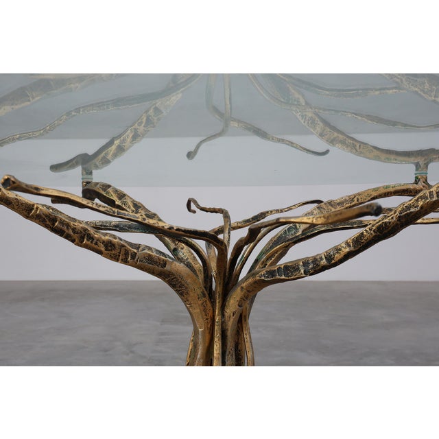 Mid-Century Forged Metal Coffee Table from Salvino Marsura, Italy, 1960s For Sale - Image 12 of 15