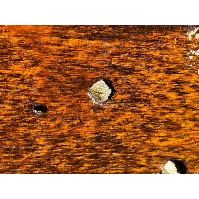 Arts & Crafts Mission Oak Craftsman Serving Table / Buffet Sideboard Early - Mid 1800's (notice the irregular square nail...