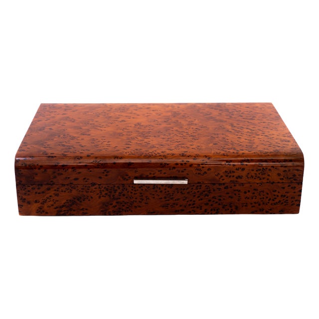 Maple Wood Cigarettes Box, Vienna, Austria, 1950s For Sale