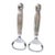 Mid 20th Century Jensen Sterling Silver Bottle Openers Circa 60's - -Pair For Sale