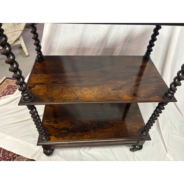 English English Regency Rosewood Etagere, Circa 1820-30 For Sale - Image 3 of 13