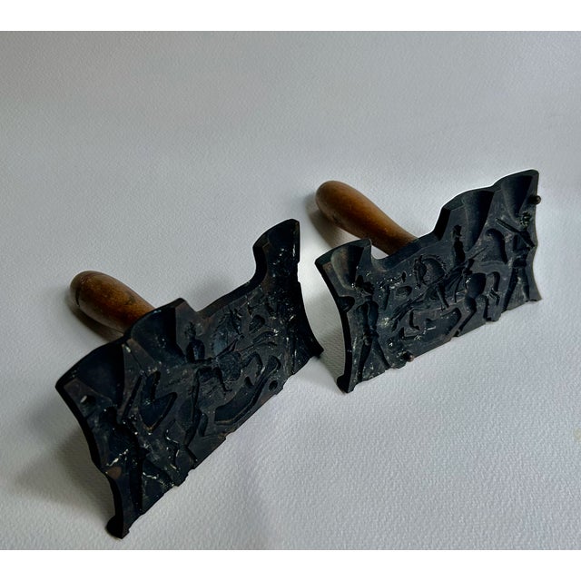 Pair of Antique Make a Toy Co. Handled Toy Soldier Casting Moulds For Sale - Image 17 of 17