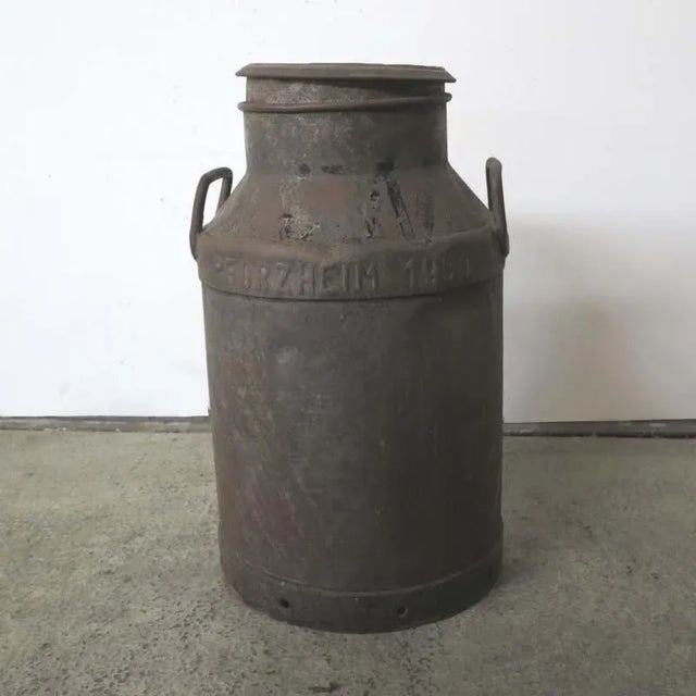 Milk Canister from Milchversorgung Pforzheim, 1950s For Sale - Image 10 of 10