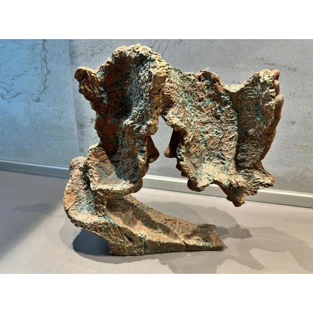 Magnificent Spanish Sculpture "Lover's" 20th Century terracotta 35cm x 37cm Perfect condition This piece is attributed to...