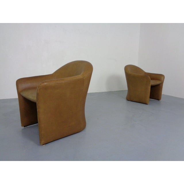 Mid-Century German Leather Cocktail Chairs from Walter Knoll, 1960s, Set of 2 For Sale - Image 11 of 18
