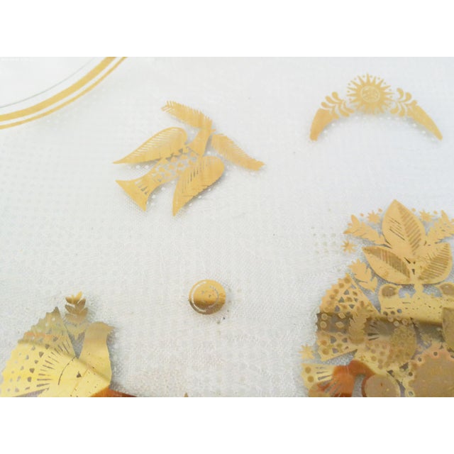 Mid-Century Modern MCM Georges Briard Sonata Handled Glass Tray For Sale - Image 3 of 9