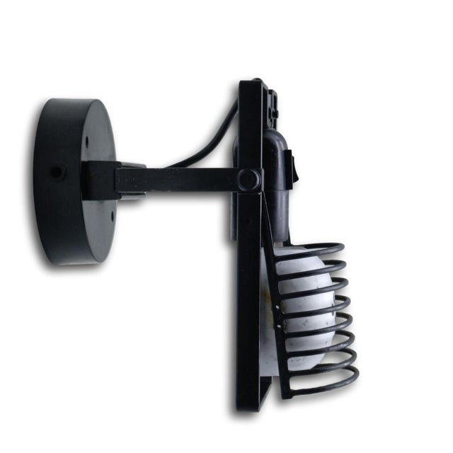 Black Ernesto Gismondi for Artemide Sintesi Faretto Wall Lamp, Italy 1970s by Ernesto Gismondi For Sale - Image 8 of 8