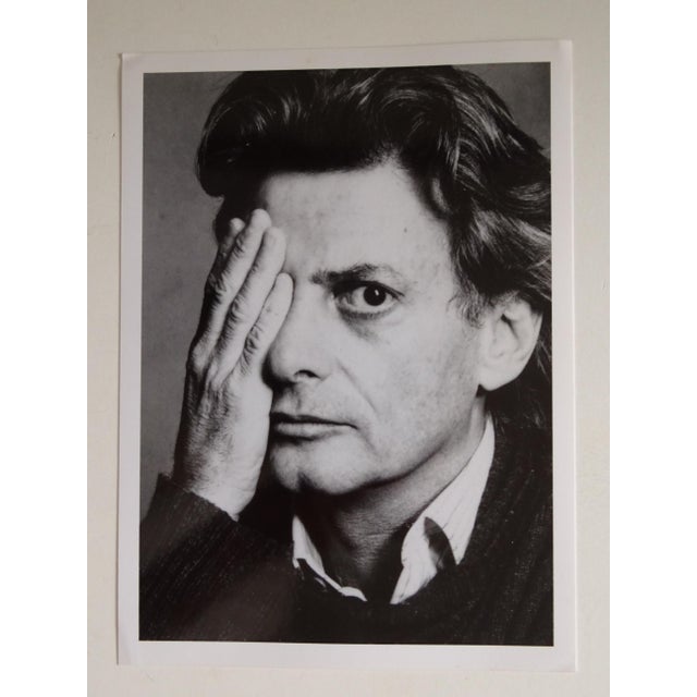 Richard Avedon Self portrait photograph Size: 19x14cm Good condition with minor handling creases This piece is attributed...