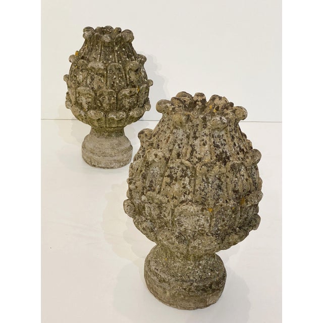 Stone Italian Garden Stone Statuary Artichokes - Individually Priced For Sale - Image 7 of 10