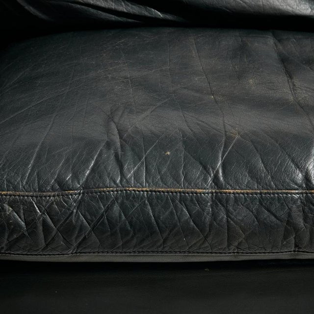 Danish Leather Sofa by Nielsen, 1970s For Sale - Image 12 of 16
