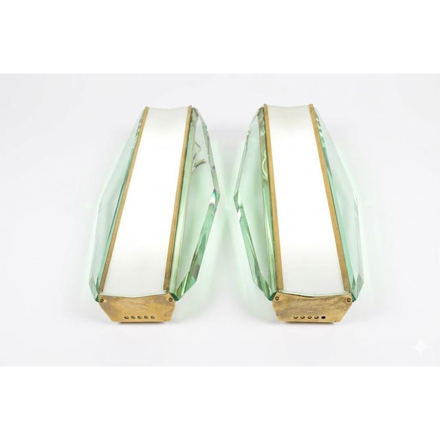 Wall Lights by Max Ingrand for Fontana Arte, 1950s, Set of 2, in Flawless conditions. Designed 1950 to 1959 I have...