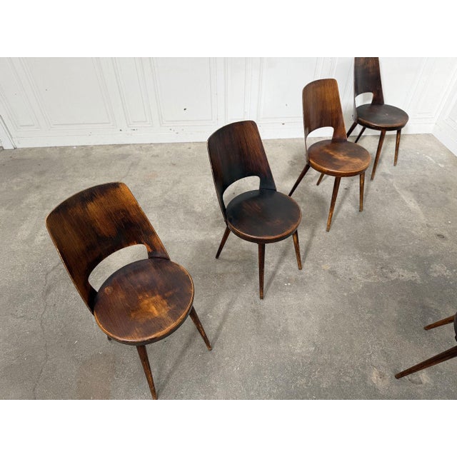 Mondor Chairs from Baumann, 1960s, Set of 6 For Sale - Image 6 of 10