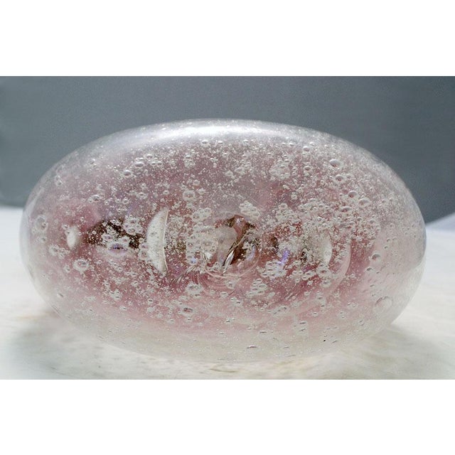 Blue Anelli Vase by Anzolo Fuga for A.V.E.M., 1960s For Sale - Image 8 of 9