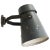 Vintage Industrial Grey Aluminium and Cast Iron Factory Sconce from Philips For Sale