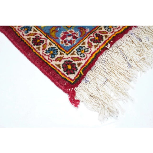 Vintage Persian Kashan Rug 9'8'' X 13'5'' For Sale - Image 9 of 12