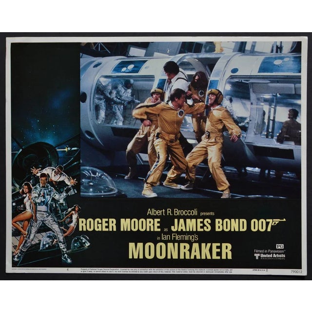 Original UK Lobby Card of Lewis Gilbert´s movie ''James Bond 007 - Moonraker'', UK 1979. Actors: Roger Moore Keywords:...